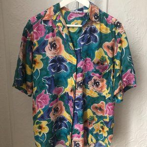 Summer 100 % Silk Blouse